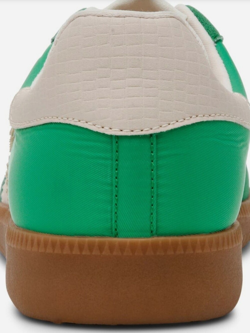 Steve Madden Green Low-Top Sneakers with Cream Accents - Picture 5 of 8